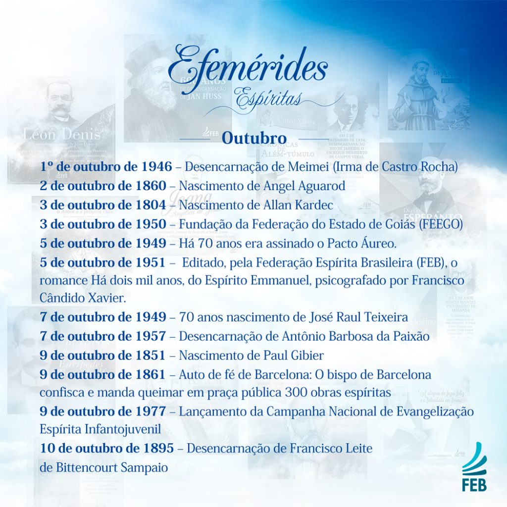 Efemérides  Junho – FEB